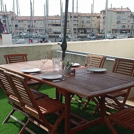 6/7 Pers Sur Le Port A 10Mn A Pieds De La Plage Leucate Exterior foto